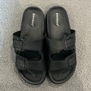 Black sandals